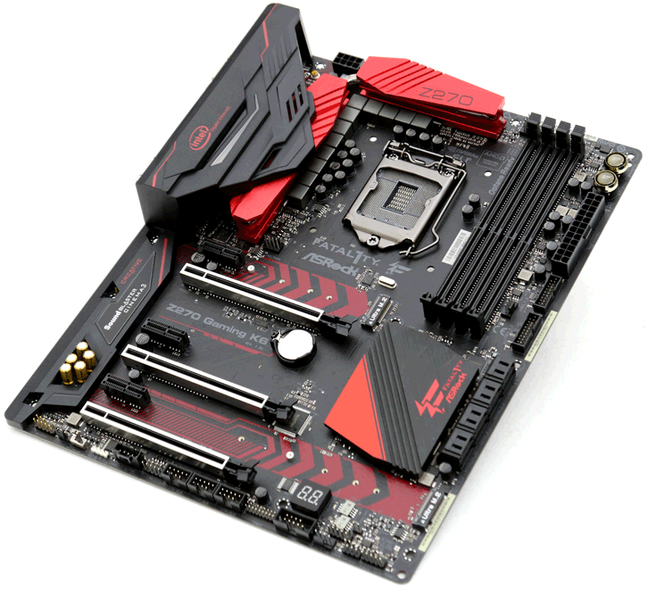Detail Asrock Fatal1ty Z270 Gaming K6 Lga1151 Z270 Ddr4 Nomer 6