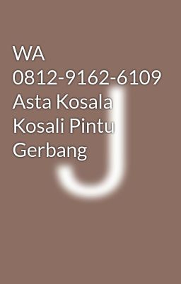 Detail Asta Kosala Kosali Pintu Rumah Nomer 16