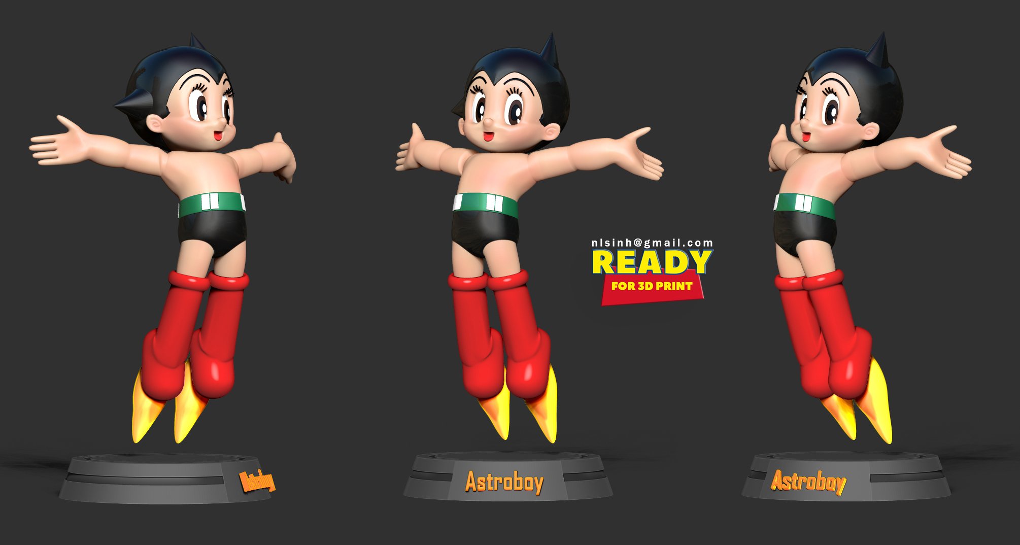 Detail Astro Boy 3d Nomer 11