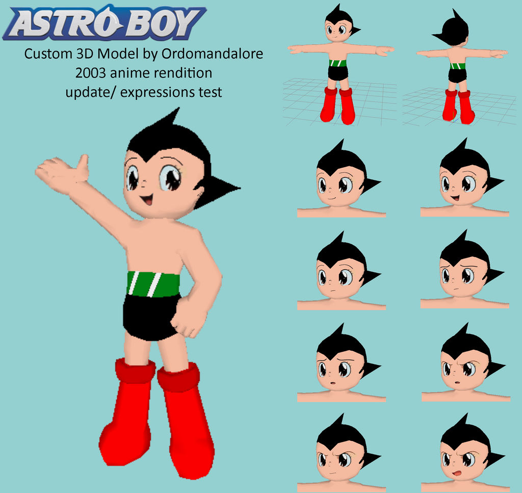 Detail Astro Boy 3d Nomer 33