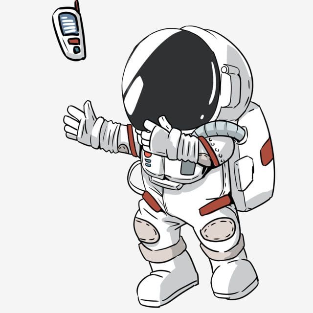 Detail Astronaut Cartoon Png Nomer 35