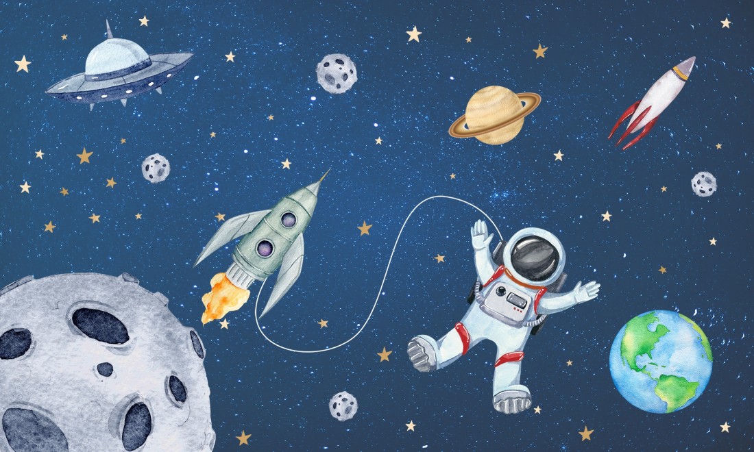 Detail Astronaut Cartoon Wallpaper Nomer 25