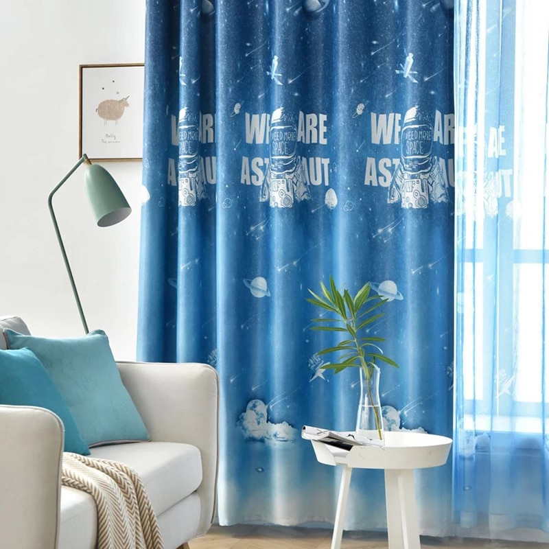 Detail Astronaut Curtains Nomer 49