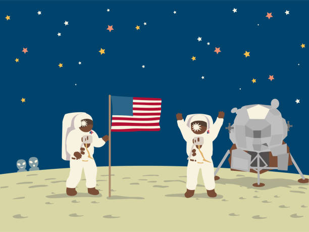 Detail Astronaut On Moon Clipart Nomer 17