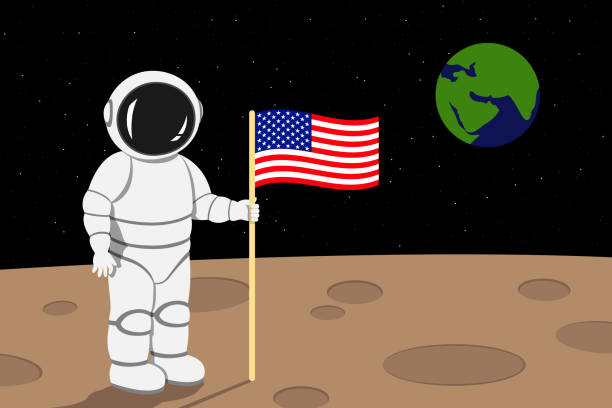 Detail Astronaut On Moon Clipart Nomer 27