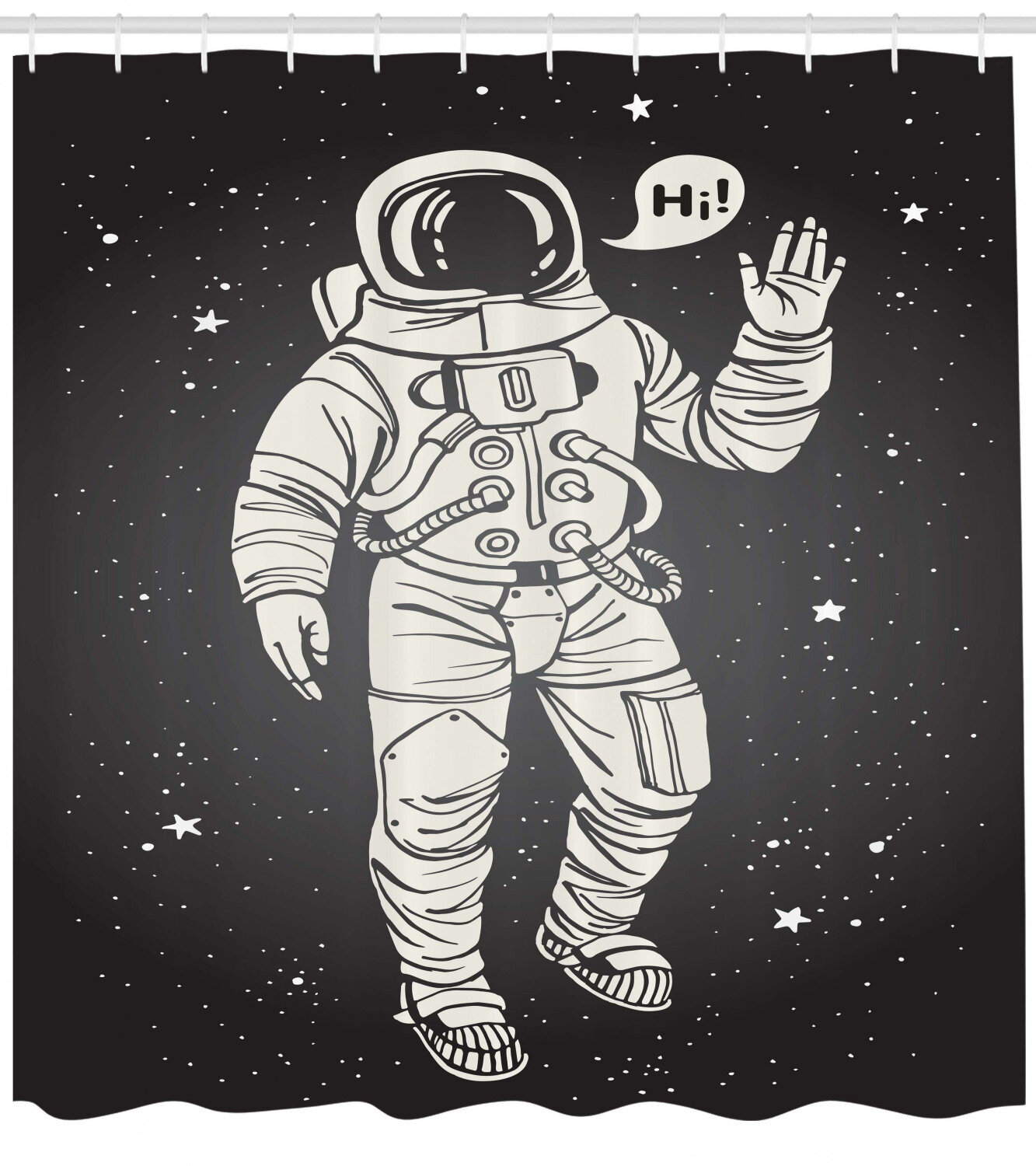 Detail Astronaut Pop Art Nomer 23