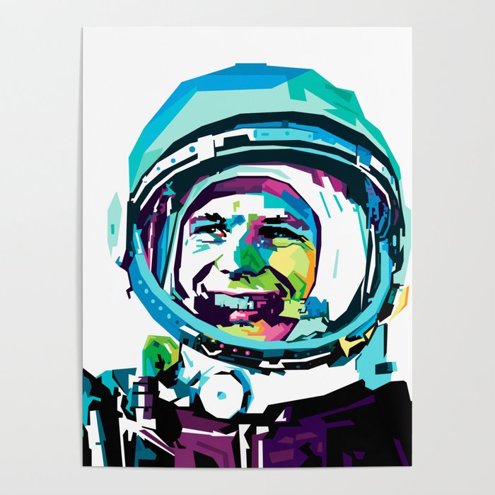 Detail Astronaut Pop Art Nomer 38