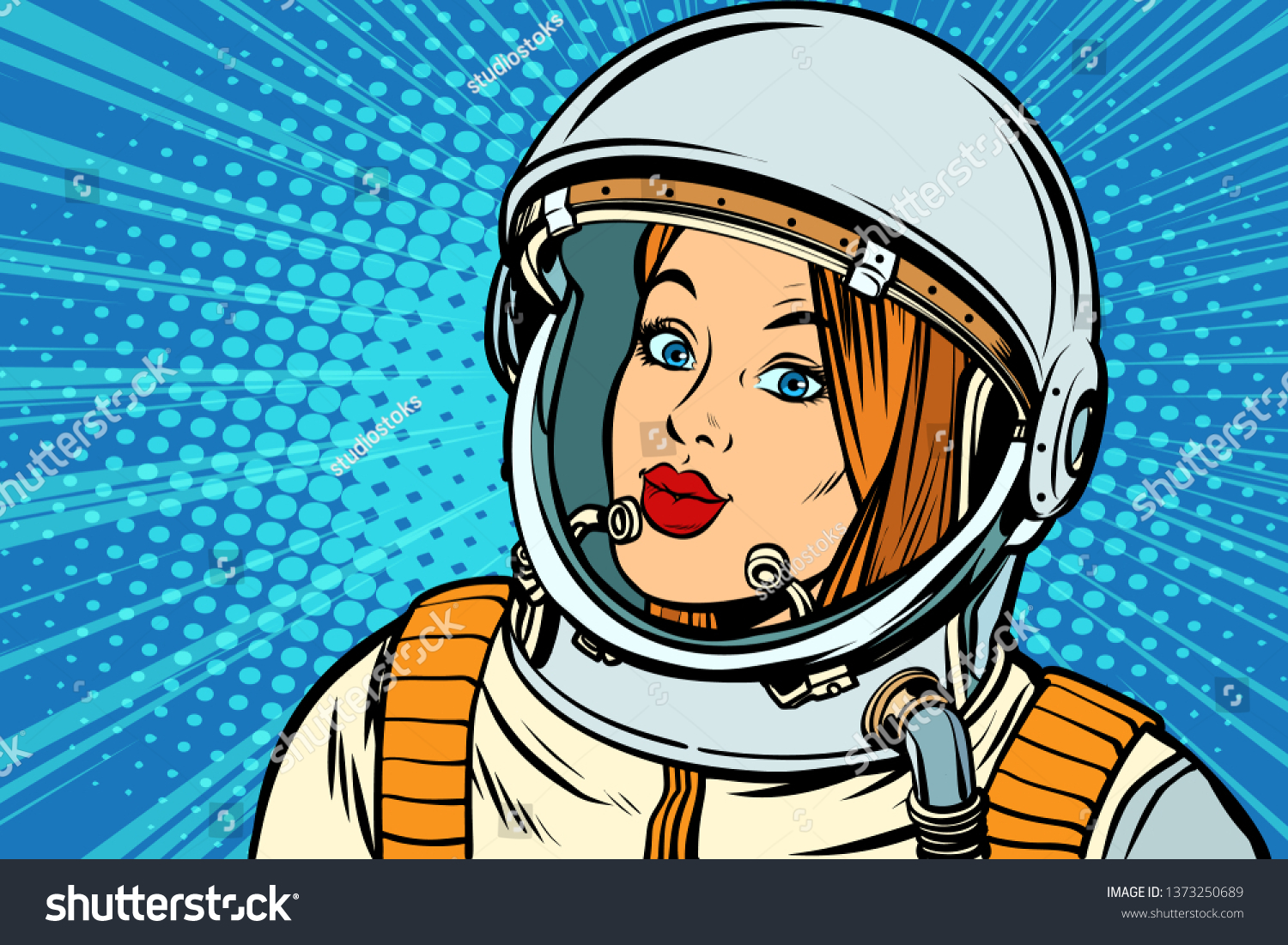 Detail Astronaut Pop Art Nomer 42