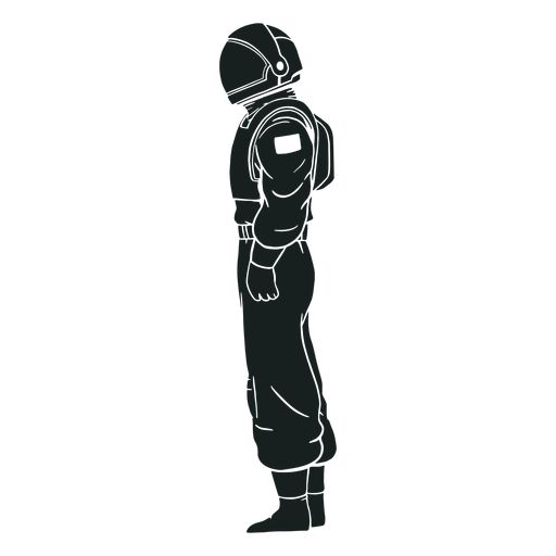 Detail Astronaut Silhouette Vector Nomer 35