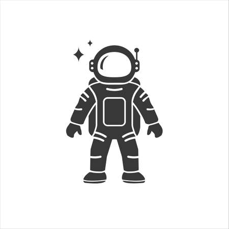 Detail Astronaut Silhouette Vector Nomer 8