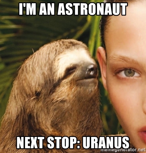 Detail Astronaut Sloth Meme Nomer 12