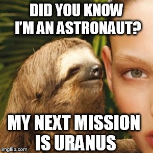 Detail Astronaut Sloth Meme Nomer 26