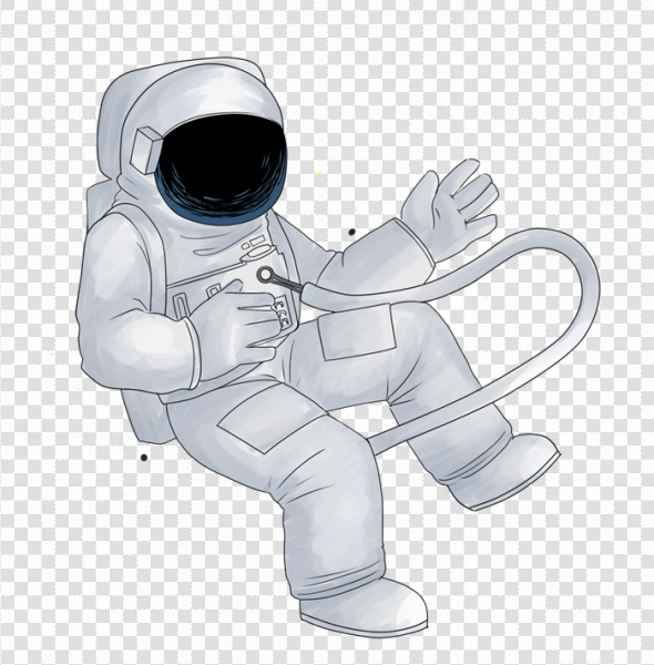 Detail Astronaut Transparent Nomer 6