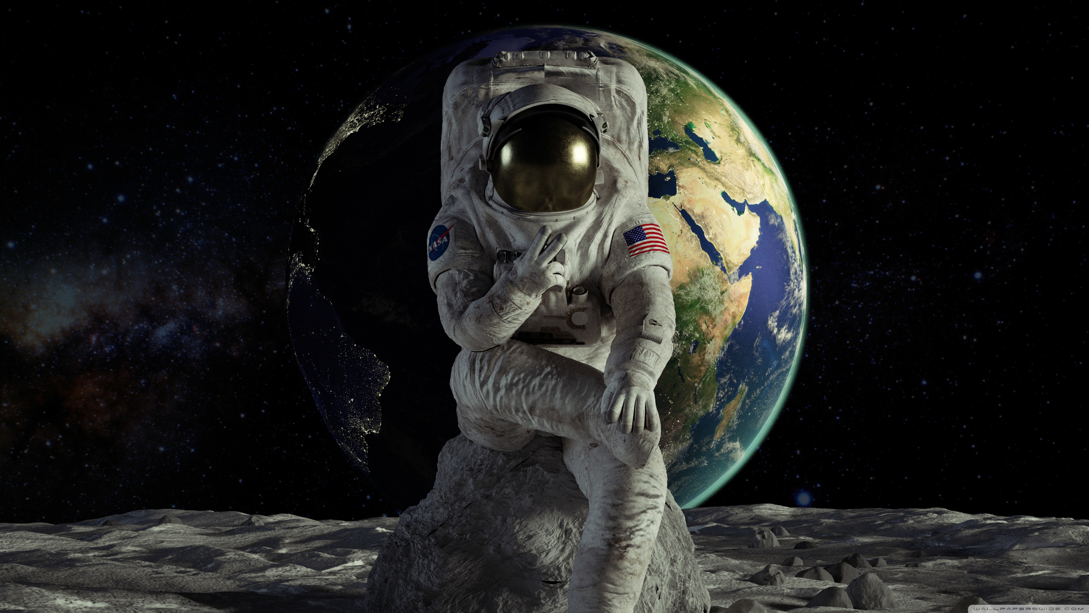 Detail Astronaut Wallpaper 4k Nomer 24