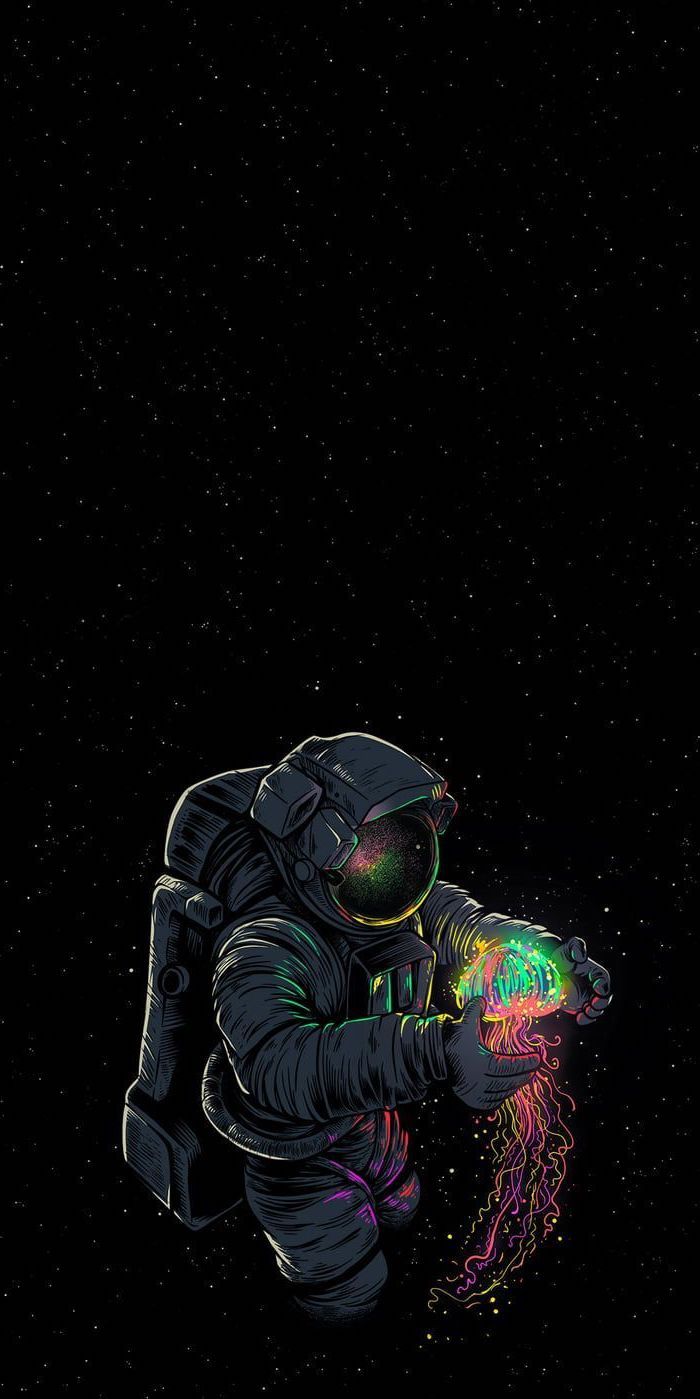 Detail Astronaut With Jellyfish Wallpaper Nomer 12