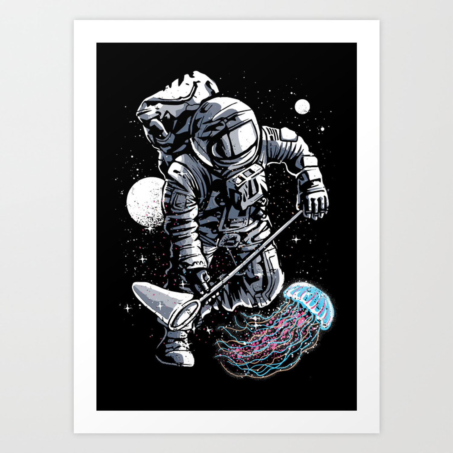 Detail Astronaut With Jellyfish Wallpaper Nomer 32