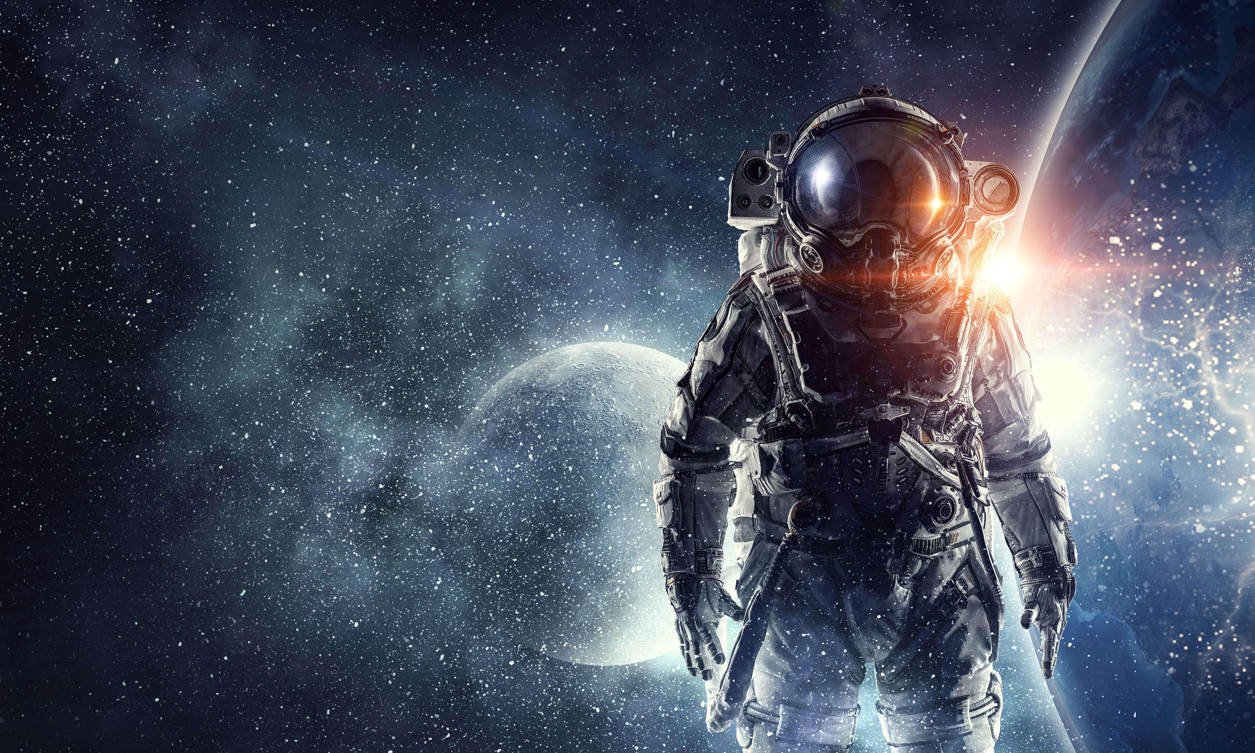 Detail Astronaut With Jellyfish Wallpaper Nomer 34