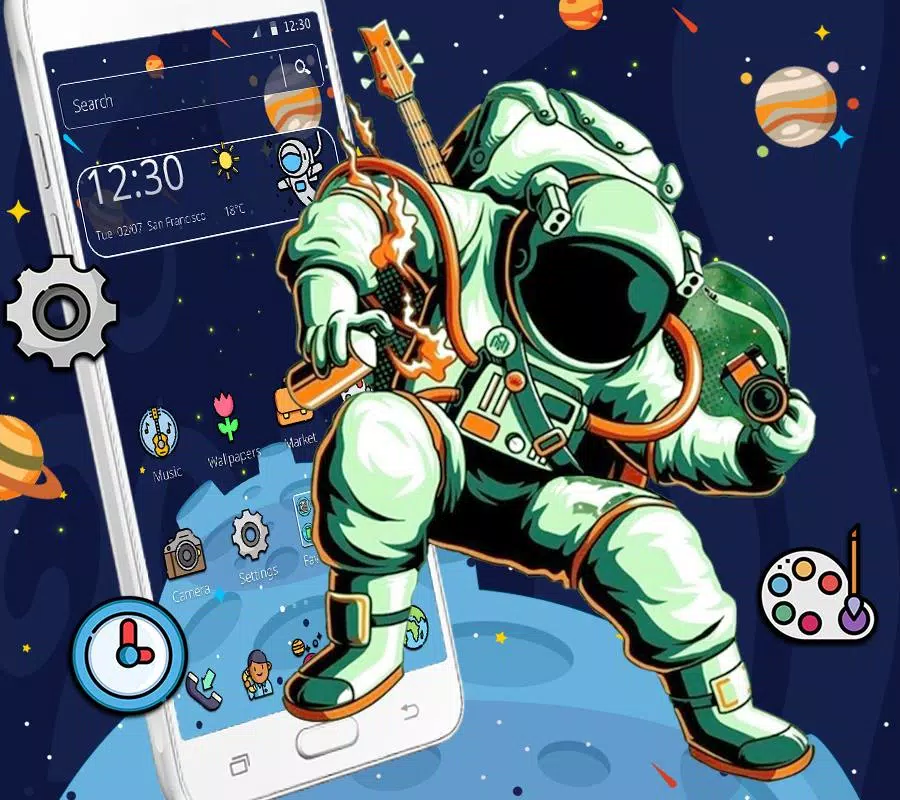 Detail Astronot Kartun Keren Nomer 26