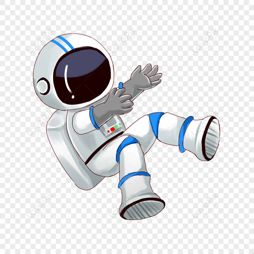 Astronot Kartun Png - KibrisPDR