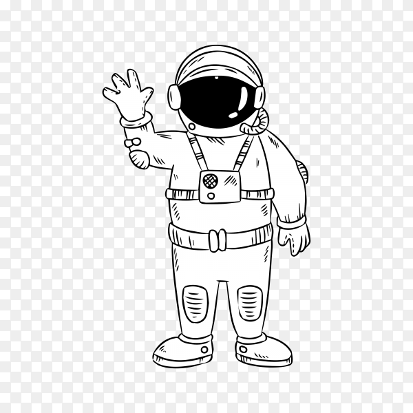 Detail Astronot Vector Png Nomer 12