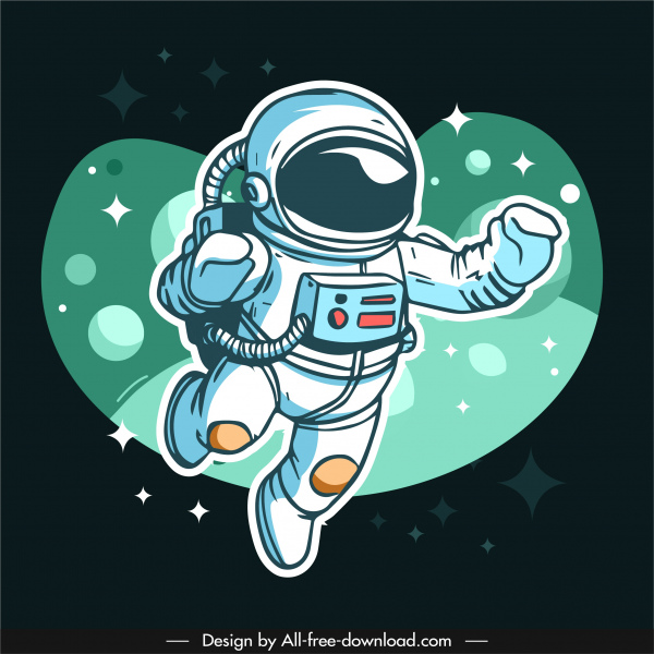 Detail Astronot Vector Png Nomer 41