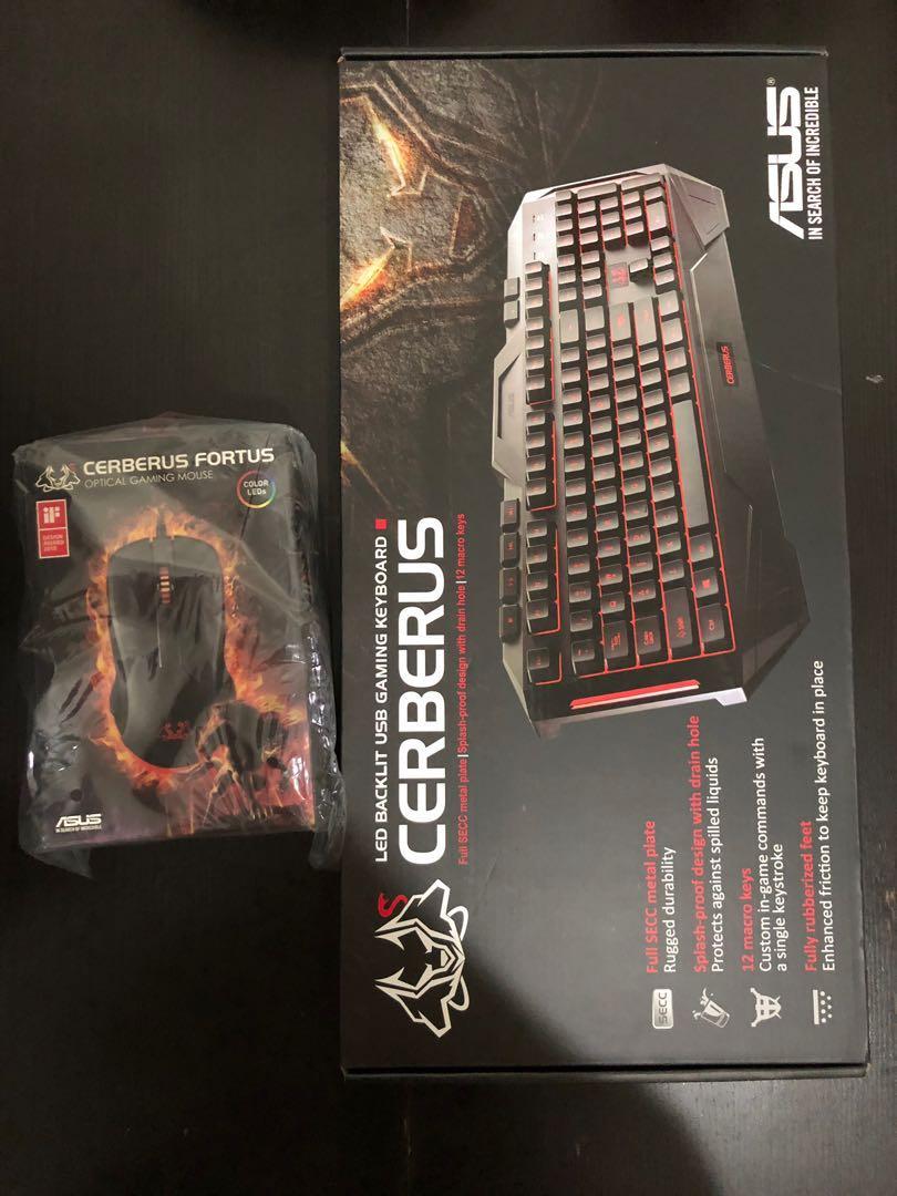 Detail Asus Keyboard Cerberus Mouse Nomer 33