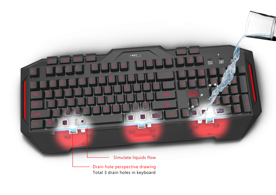 Detail Asus Keyboard Cerberus Mouse Nomer 6