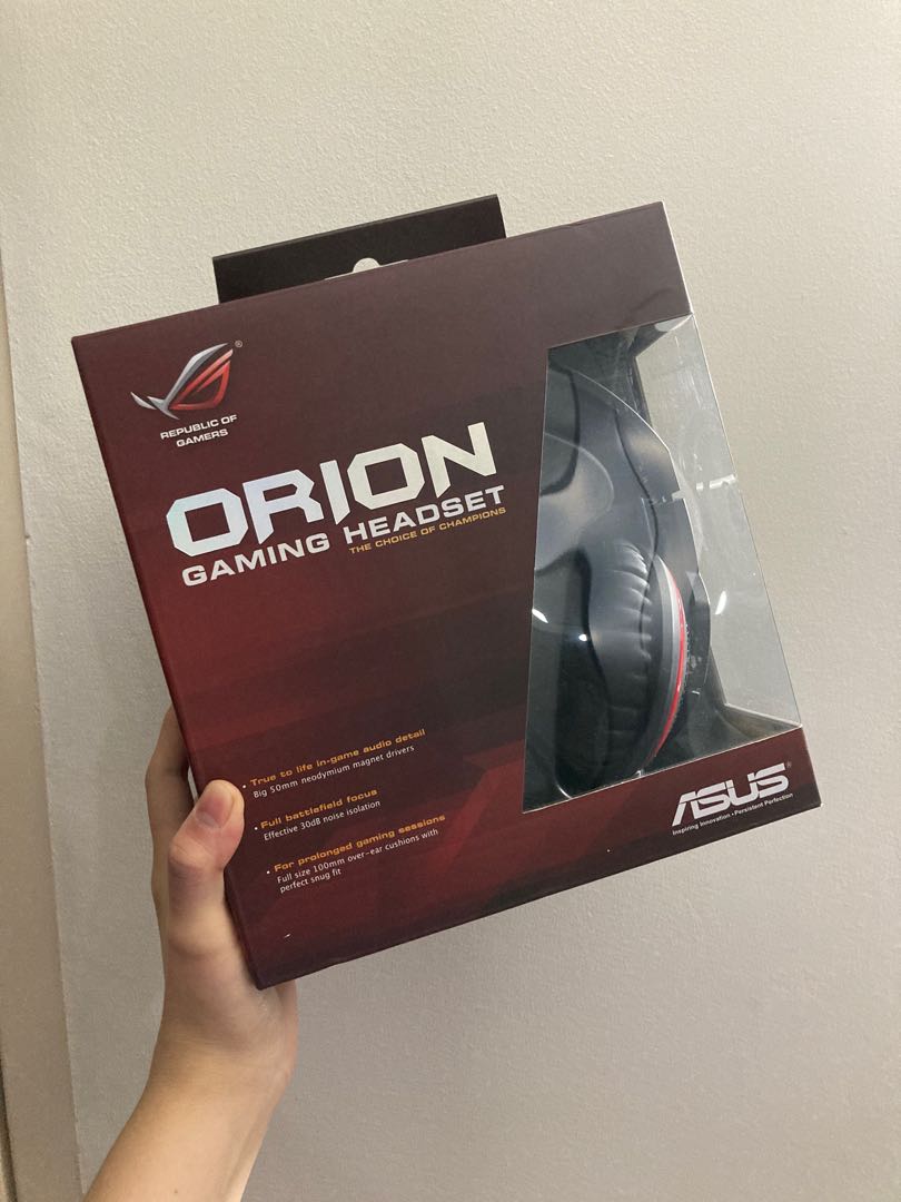 Detail Asus Orion Gaming Headset Nomer 32