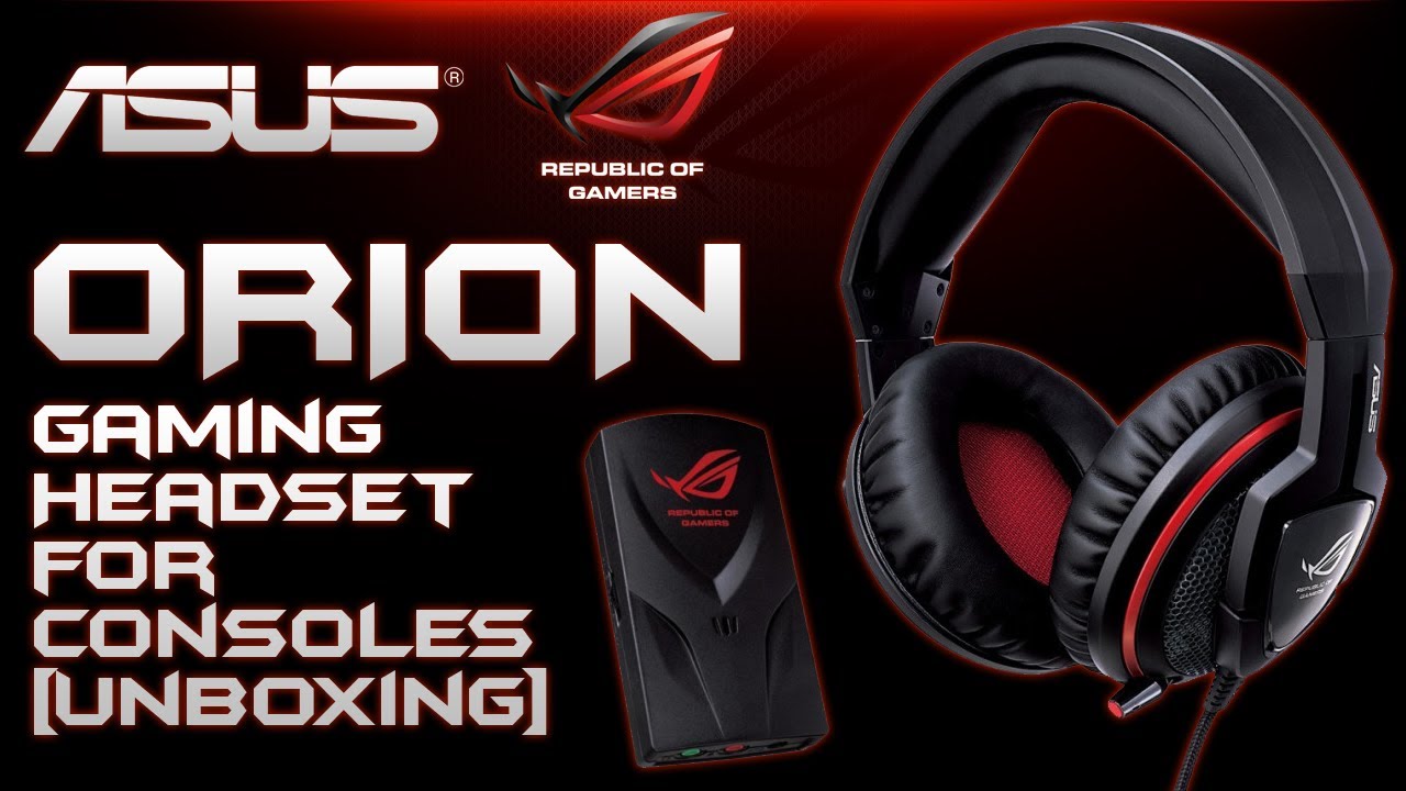 Detail Asus Orion Gaming Headset Nomer 8