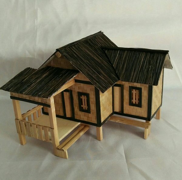 Detail Atap Luar Miniatur Rumah Dibuat Dari Nomer 31