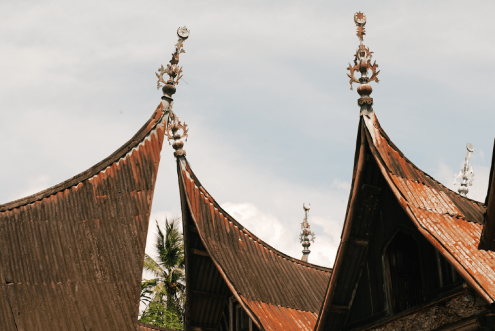 Detail Atap Rumah Gadang Berbentuk Nomer 9