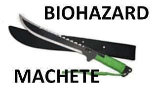 Detail Biohazard Machete Nomer 25