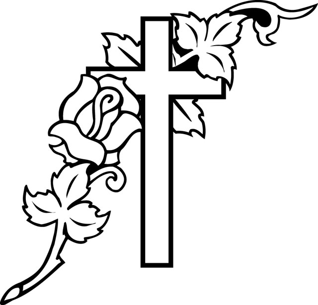 Detail Funeral Cross Clipart Nomer 6