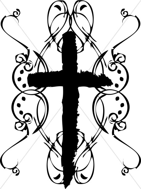 Detail Funeral Cross Clipart Nomer 16