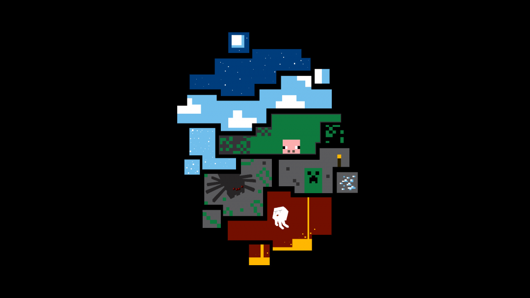 Detail Minecraft Dark Background Nomer 5