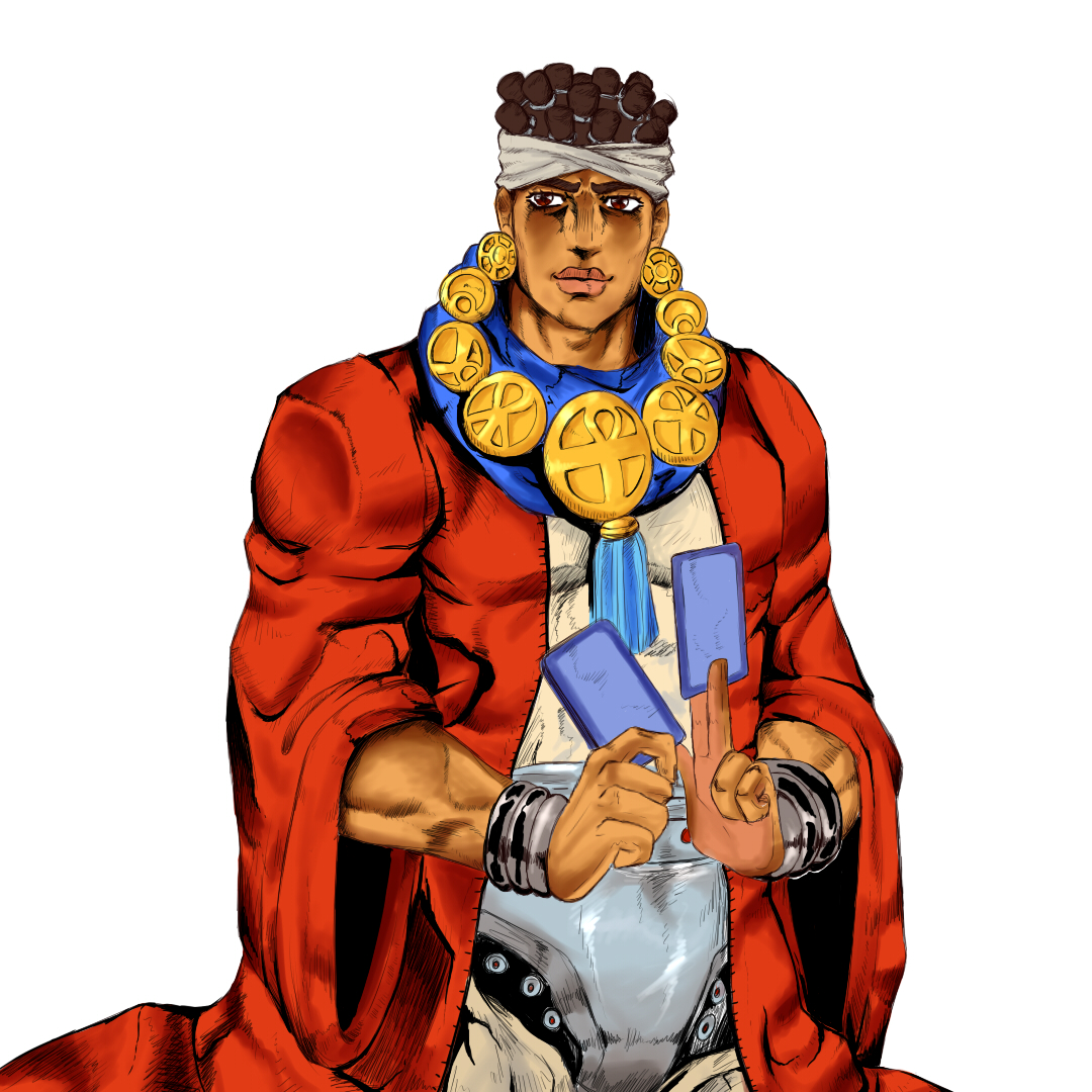Detail Mohammed Avdol Nomer 13