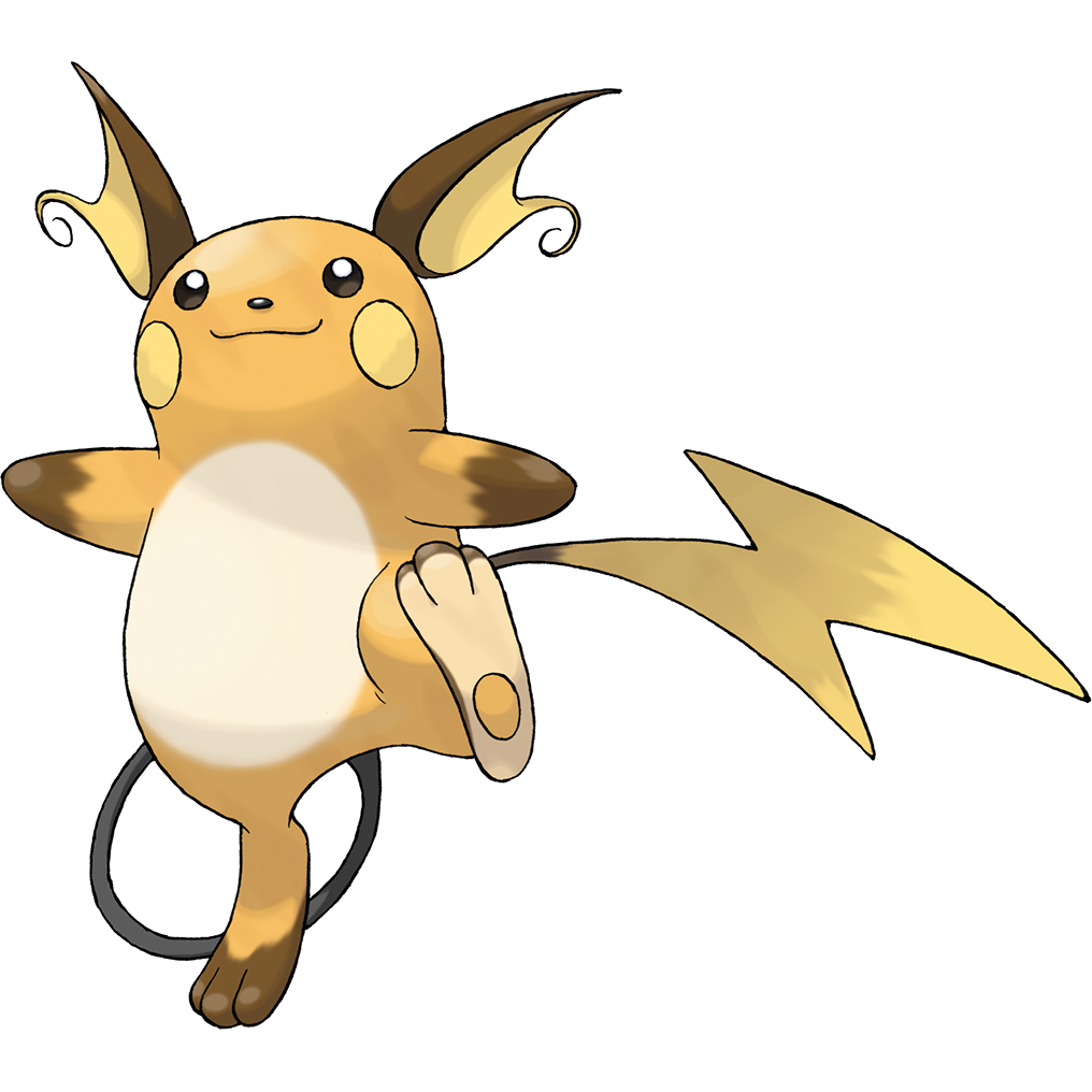 Detail Pikachu Raichu Nomer 2