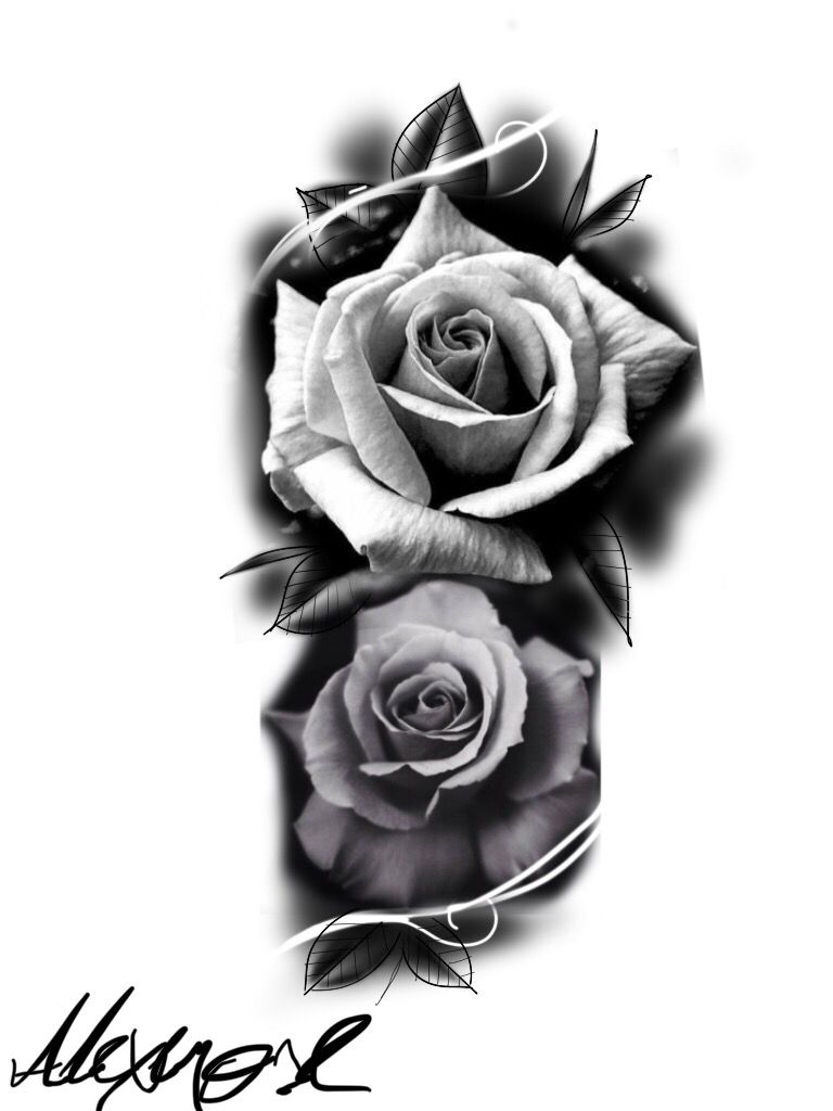 Realistic Tattoo Blumen - KibrisPDR