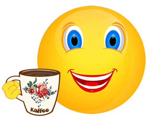 Smiley Guten Morgen Kaffee - KibrisPDR
