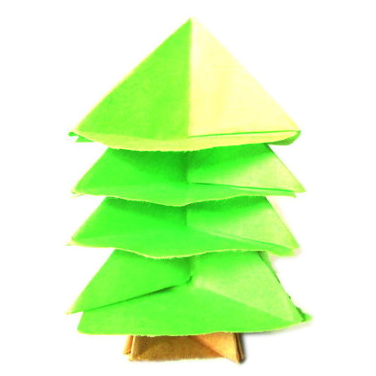 Detail Tannenbaum Origami Nomer 4