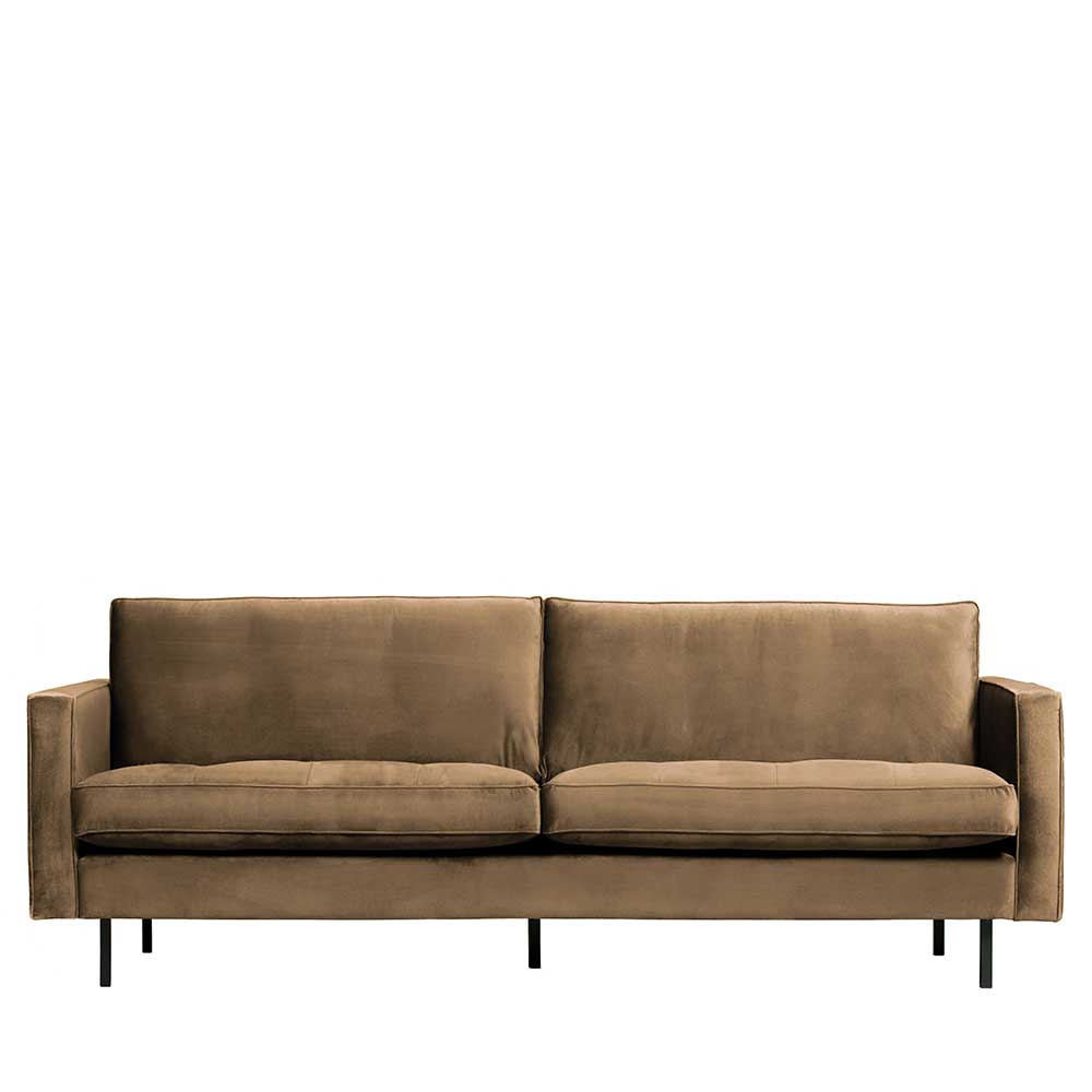 Detail Braunes Sofa Graue Wand Nomer 2