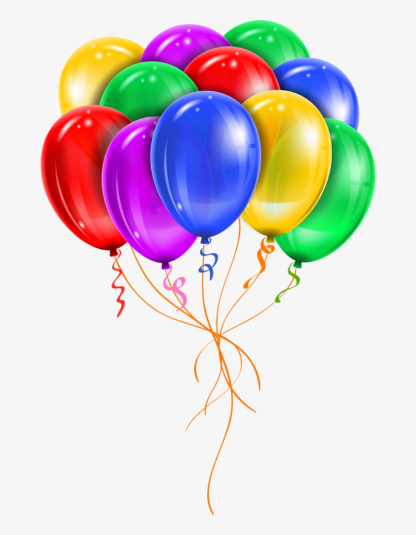 Bunte Luftballons Clipart - KibrisPDR