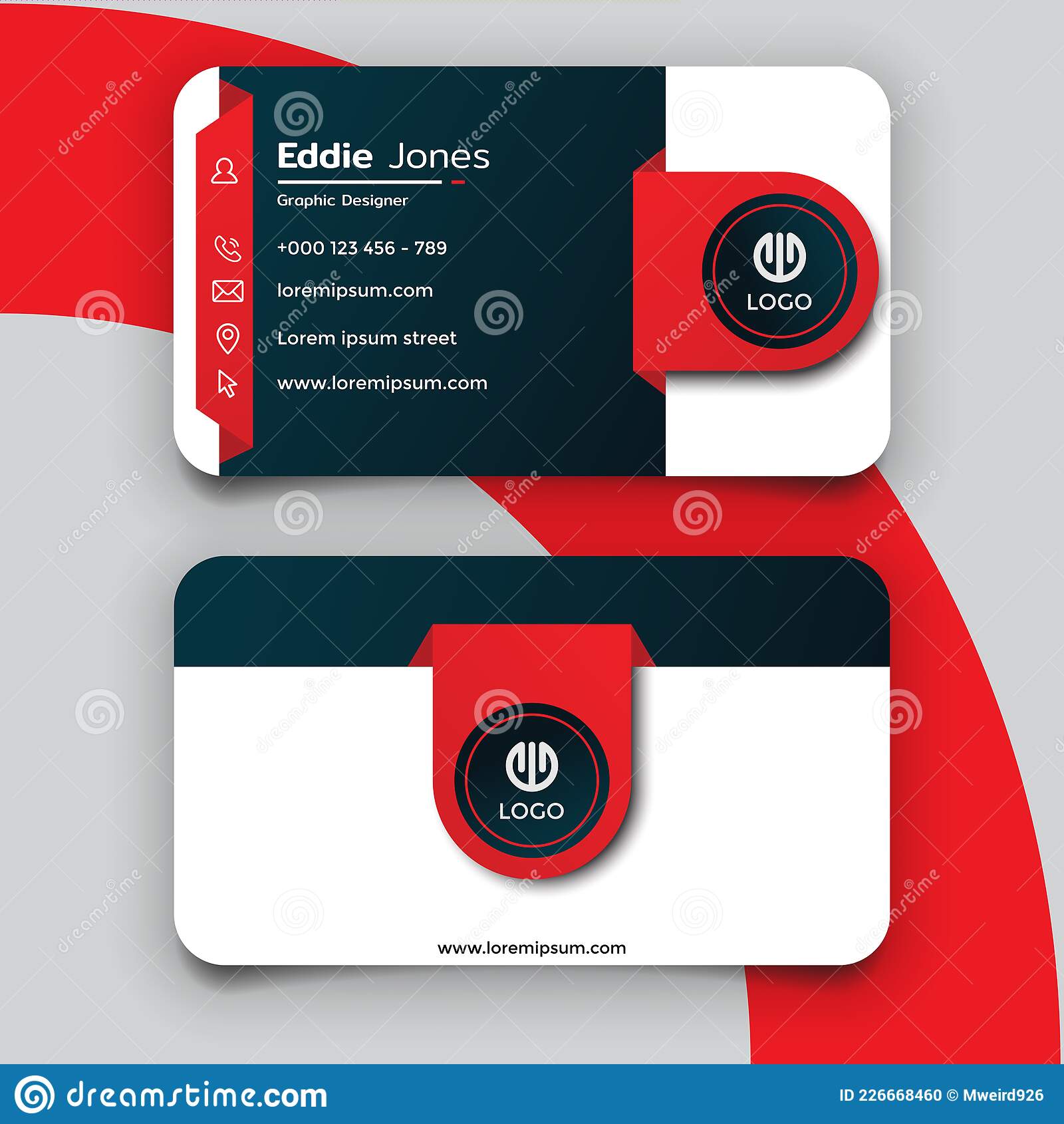 Detail Desain Name Card Nomer 42