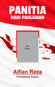 Desain Name Tag Panitia 17 Agustus - KibrisPDR