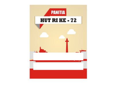 Detail Desain Name Tag Panitia 17 Agustus Nomer 22