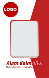 Detail Desain Name Tag Panitia 17 Agustus Nomer 35