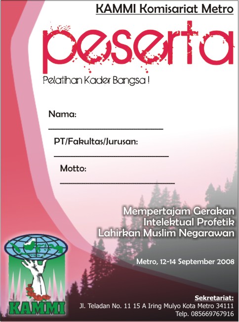 Detail Desain Name Tag Panitia 17 Agustus Nomer 38