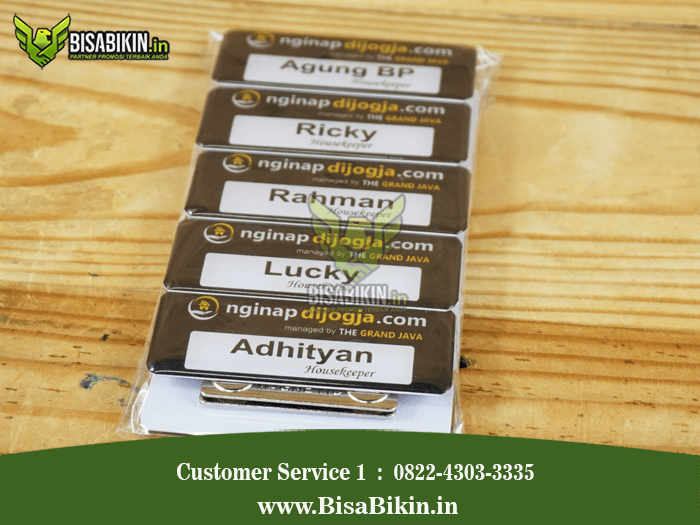 Detail Desain Name Tag Panitia 17 Agustus Nomer 39