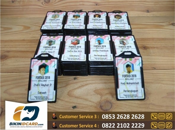 Detail Desain Name Tag Panitia 17 Agustus Nomer 48
