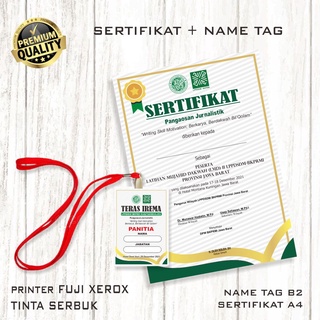 Detail Desain Name Tag Panitia 17 Agustus Nomer 56